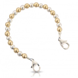 Gold & Silver Balls Bracelet Only